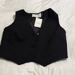 Almia Black Women's Vest